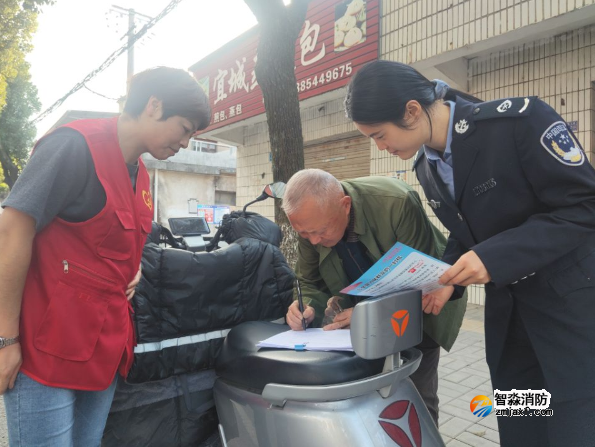 黟縣碧陽鎮：消防宣傳“接地氣”
